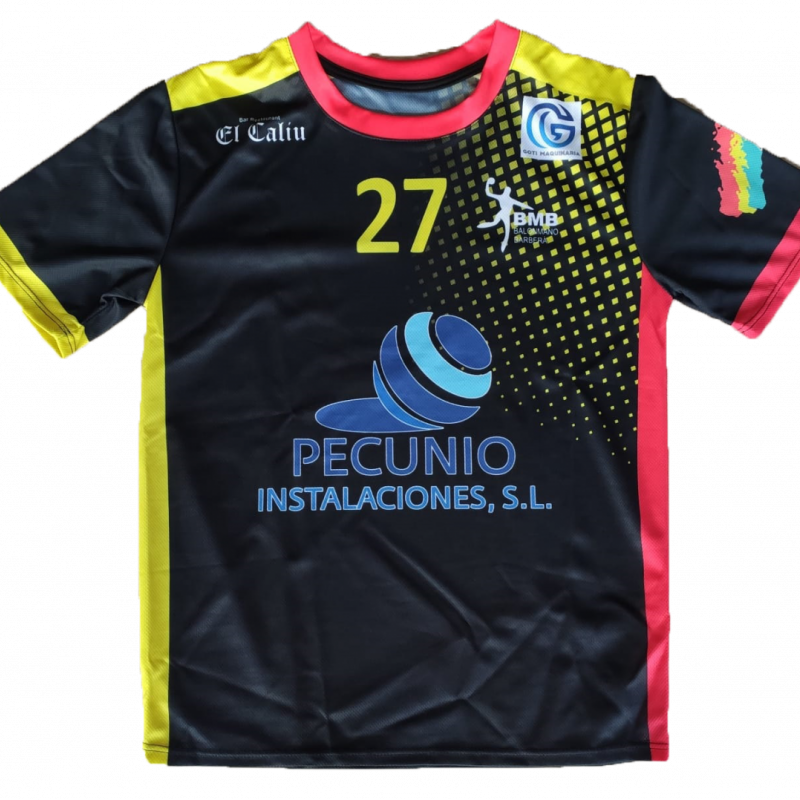 Camiseta Sublimada negra Textil