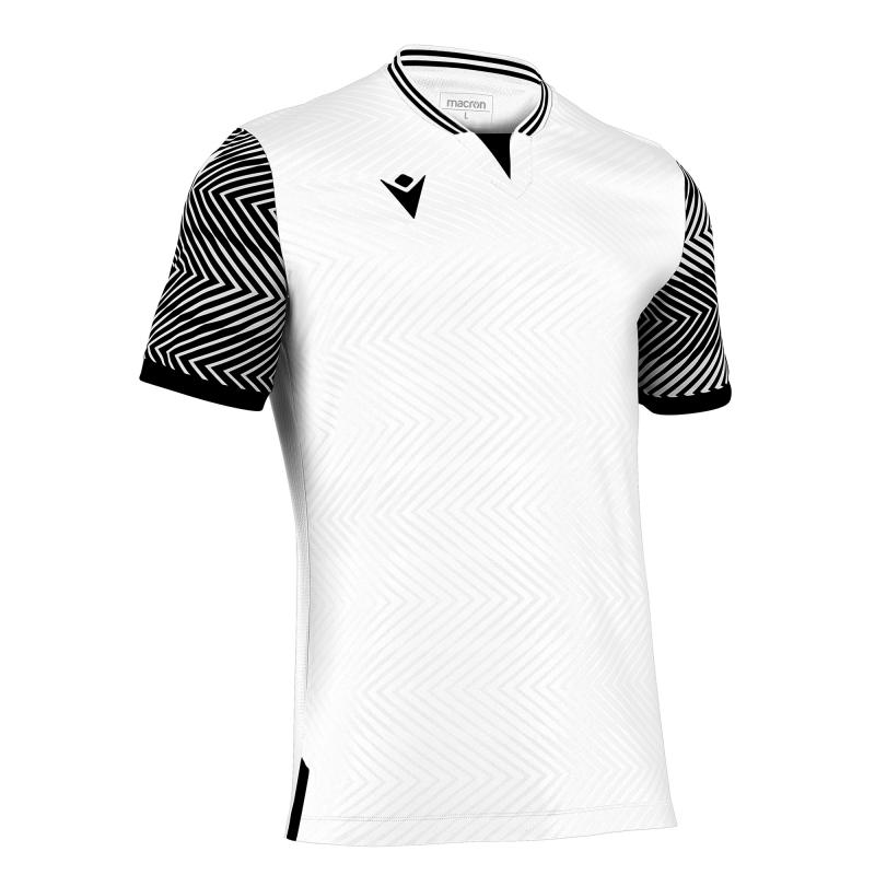 Camiseta TUREIS blanca-negra F.S.Ripollet