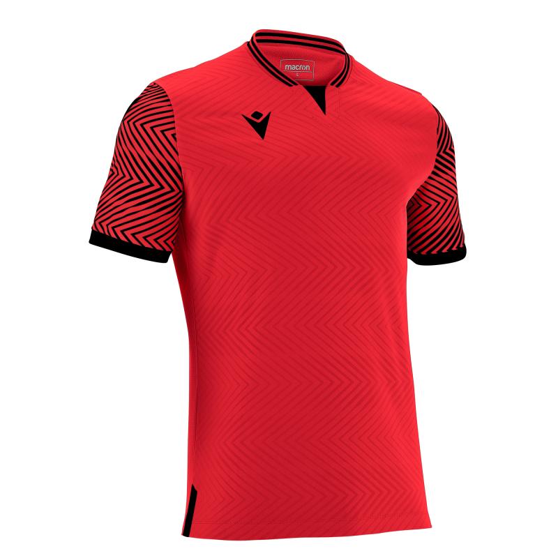 Camiseta TUREIS roja-negra F.S.Ripollet