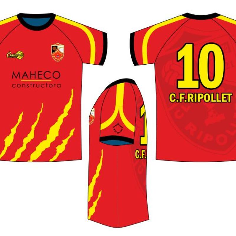 Camiseta Reversible Juego C.F.RIPOLLET