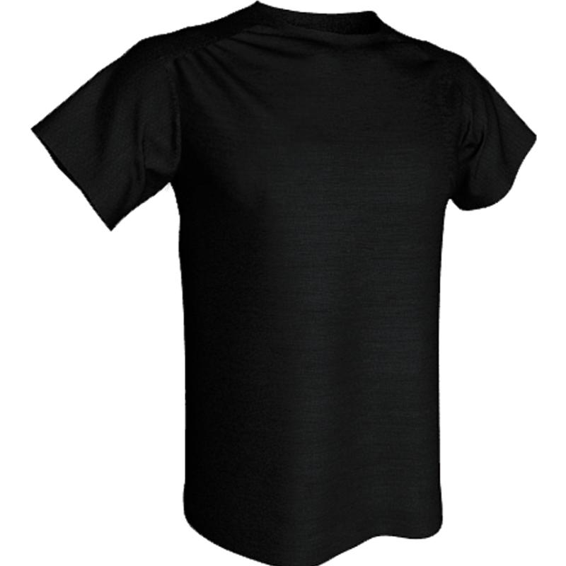 Camiseta Técnica TANDEM negra entreno C.F.RIPOLLET