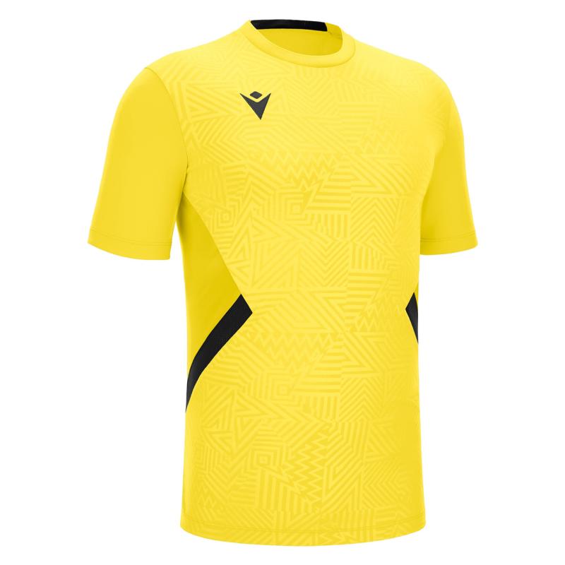 Camiseta SHEDIR JUGADOR 2º equipaje amarillo negro C.F.RIPOLLET
