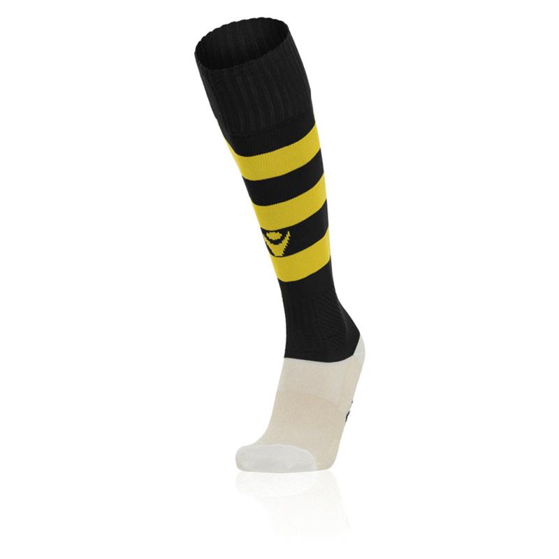 Media HOOPS jugador negro amarillo C.F.RIPOLLET