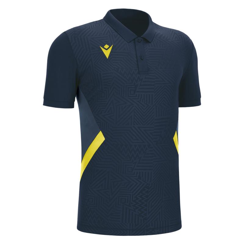 Polo RAP marino amarillo paseo C.F.RIPOLLET