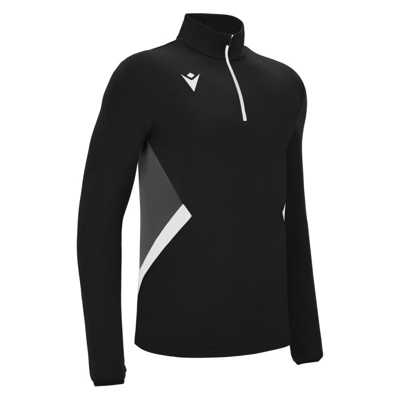 Sudadera PIAVE negra blanca entren portero C.F.RIPOLLET