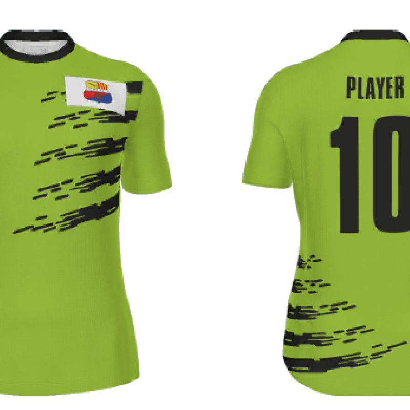 Camiseta PARTIDO portero verde fluor C.E.LA LLAGOSTA