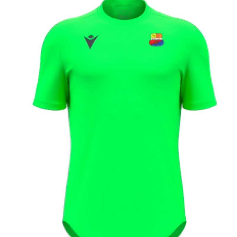 Camiseta PARTIDO portero verde fluor C.E.LA LLAGOSTA